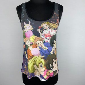 Funimation Juniors S Ouran High School Host Club Racerback Tank Top Anime Manga